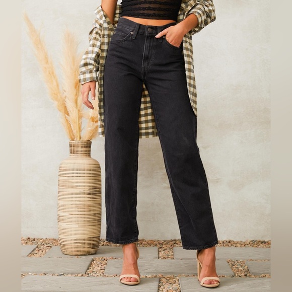 Levi's Denim - NWT Levi's 94 Baggy Jean Open Mind Straight Washed Black‎ 29 x 31 Streetwear